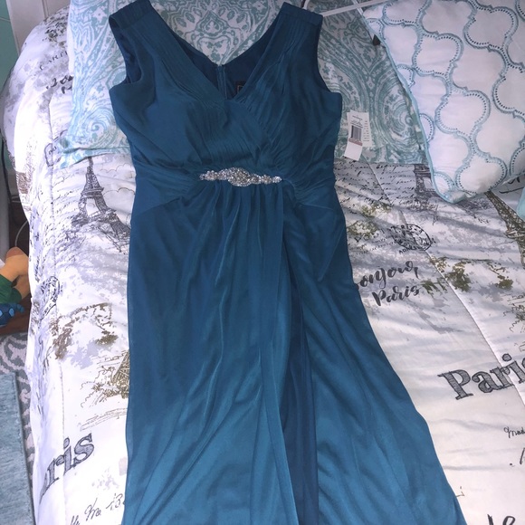 Alex Evenings Blue dress - Picture 3 of 8